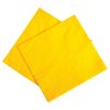 9 7/8" YELLOW BEVERAGE NAPKIN
