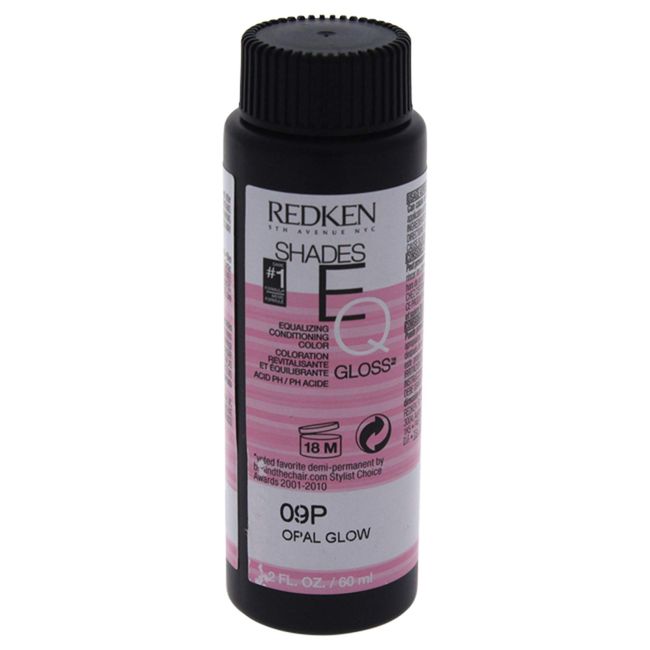 Redken Shades Eq Color Gloss 09p - Opal Glow By Redken for Unisex - Hair Color, 2 Ounce