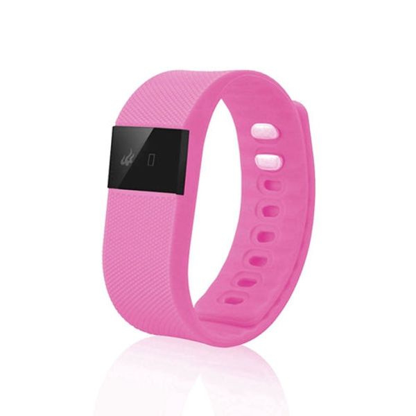 Fitness Tracker Activity Tracker Watch IP56 Waterproof Bracelet Fitness Band Sleep Monitor Pedometer Sedentary Reminder Call Message Notification - Pink