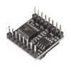 6PCS Mini MP3 Player Module DFPlayer Player Module MP3 Voice Decode Board Supporting TF Card U-Disk IO/Serial Port/AD for Arduino
