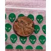 1000 SMALL BAGGIES 1515 1.5" X 1.5" MINI RESEALABLE POLY  BAGS EAGLE