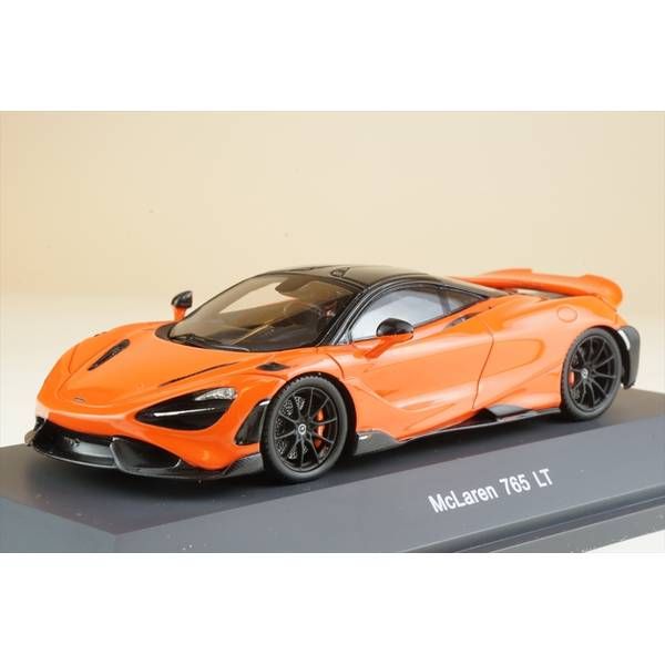 Schuco 1/43 McLaren 765 LT Orange Finished Miniature Car 450926800