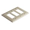 Monarch Abode 19359 Architectural Switch Plate, 3-Gang, Desert Clay