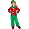 Smiffys Elf Costume, Red & Green, M - Age 7-9 years