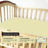 2 X Cot Bed Fitted Sheets, 60 x 120 cm - Cream