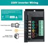 DEWIN VFD Frequency Converter,VFD Variable Frequency Drive 1 Phase Input 3 Phase Output VFD Speed Controller for Motor Speed Control (AC220V 750W)