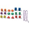SES Creative 14808 Children's I Learn to Thread Beads, Blue
