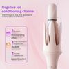 Automatic Hair Curling Iron Set with Multiple Attachments, Pink, 4-in-1 Styling Tool