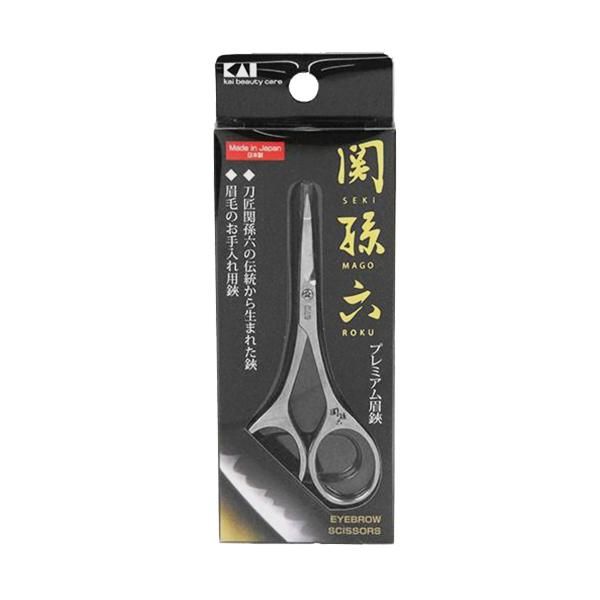 Seki Magoroku Eyebrow Scissors Eyebrows Eyebrow Hair Unwanted Hair Cutting Scissors Etiquette Grooming Care Kai Corporation