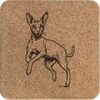 'Cornish Rex Cat' Square Cork Trivet/Pot Stand (TR00027250)