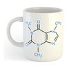 Caffeine Molecule Structure | Funny Gift Idea Cup Tea Coffee | 11oz White Mug
