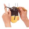 Clover Hair Pin Lace Tool, Yellow, 1