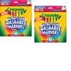 (2 Pack) Crayola Ultraclean Broadline Bright Markers 10 count2