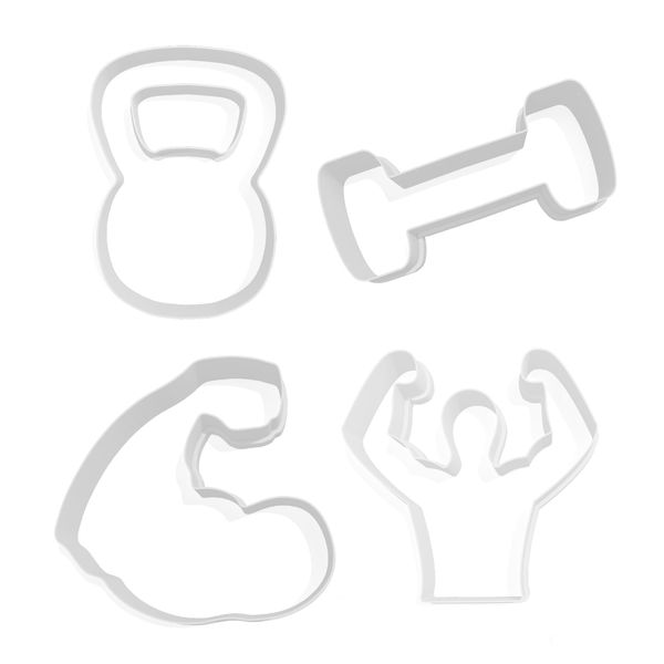 Gym Cookie Cutter Pack – Fitness