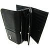 Lorenz Ladies Large Black Leather Purse RFID Protected Safe