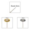 CNMADE Pack of 40 3 mm Metal Polishing Brush