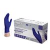AMMEX Indigo Nitrile Disposable Exam Gloves, 3 Mil, Latex/Powder Free, Food-Safe, Textured, Non-Sterile, X-Large, Box of 100