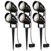 Low Voltage Landscape Lights 12 Volt LED Spotlight Outdoor Pathway Wired Yard...