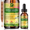 3xSoursop Graviola Extract Liquid Drops 1800mg Support Regeneration,Immune Boost