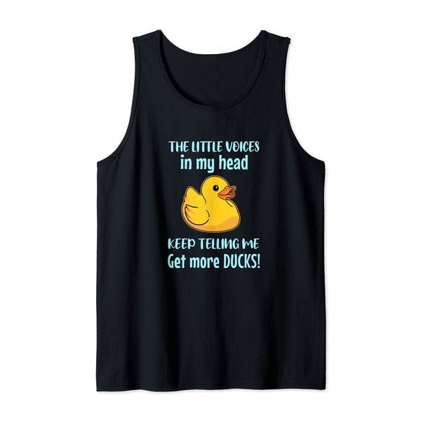Get More Ducks Gift Rubber Duckie Tank Top