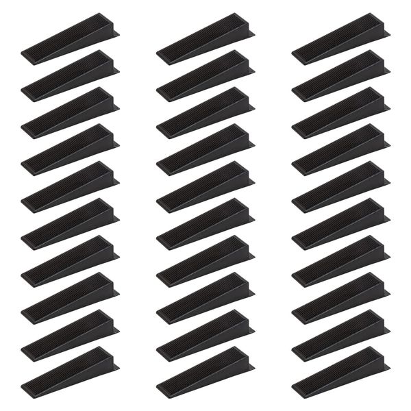 Woodside Fence Panel Plastic Anti Rattle Wedges, Garden Fencing Rattling & Banging Noise Stoppers, pack of 30