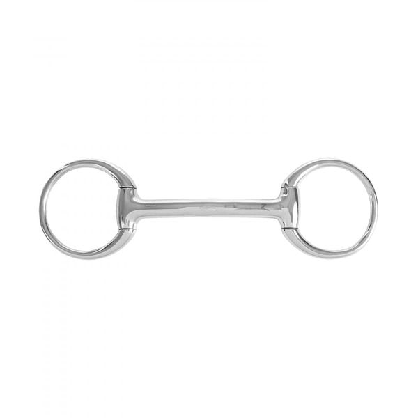 HORZE Mullen Mouth Eggbutt Snaffle Bit - 5