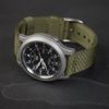 Archer Watch Straps - Premium Nylon Quick Release Watch Bands (Olive, 20mm)