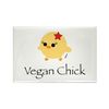 CafePress 100% Vegan Rectangle Magnet, 3"x2" Refrigerator Magnet