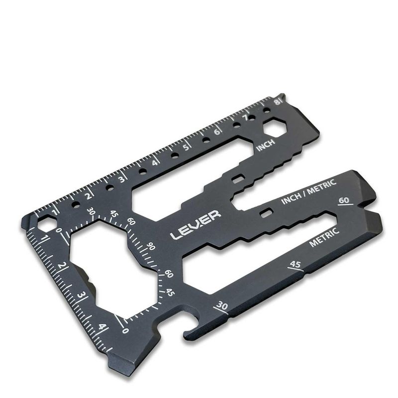 Lever Gear Tool Card Pro 40 in 1 Credit Card Multi Tool Smart ...