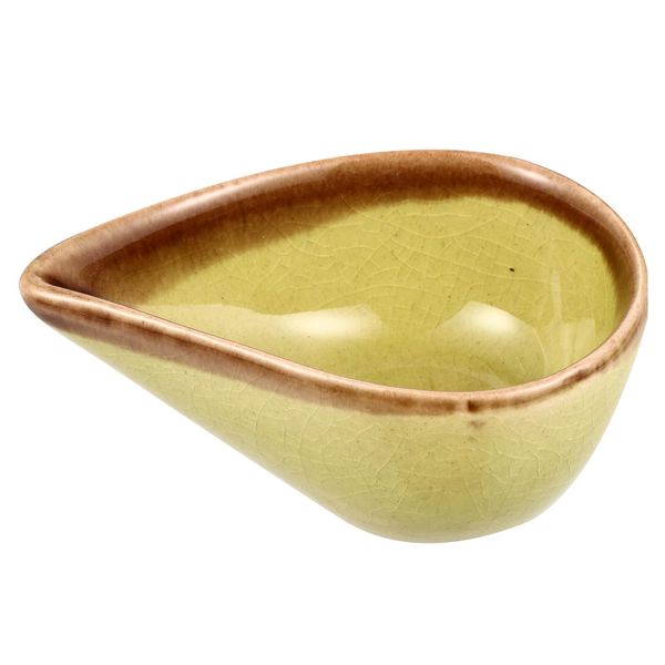 Healeved 1pc Aromatherapy Dish Essential Oil Mixing Bowl Creamer Dish Essential Oil Bowls Soy Sauce Dish Ceramic Bowl Dipping Sauce Dishes Jewelry Dish Sushi Dish Ceramics Heater Aromatic