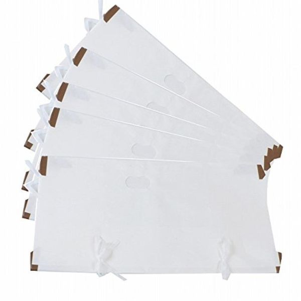 Paper Pattern, Plain Kimono, Set of 5, White, Solid, white