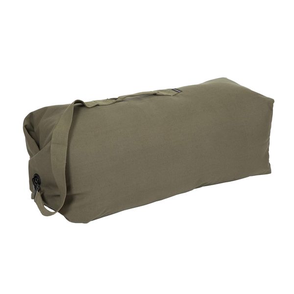 Stansport Top Load Canvas Deluxe Duffel Bag - O.D. Green (1220)