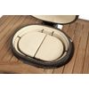 Primo 333 Roaster Drip Pan Racks for Primo Oval XL Grill, 2 per Box