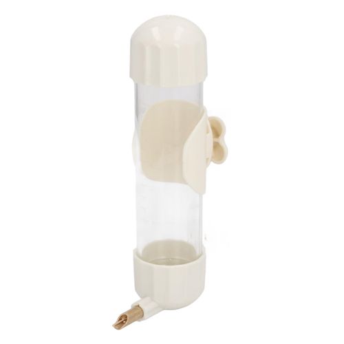 Bird Water Feeder,Bird Cage Water Dispenser,Bird Cage Water Feeder Leakage Proof Automatic Parrot Water Dispenser for Small Medium Large Parrots Chinchillas (White)