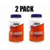 Now Foods, C-1000, Vitamin C Ascorbic Acid, 2 PACK, 1000 mg, 250 Tablets each