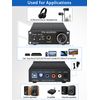 KGUSS FX-AUDIO- DAC-X6 Mini DAC & Headphone Amplifier, USB Coaxial Optical to RCA/AUX Digital Audio Desktop Decoder for Computer/PC
