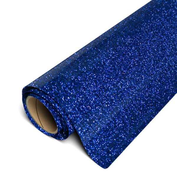 Siser Glitter 11.8"x5yd Roll (Royal Blue, 15ft)