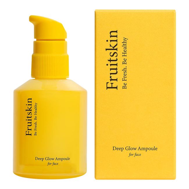 Fruitskin Deep Glow Ampoule (1.35 Fl Oz) | Korean Deep Moisturizing Face Serum for Dull Skin | Daily Facial Serum for Dry Skin | Vegan and Cruelty Free | Korean Beauty | Korean Skin Care | Korean Serum