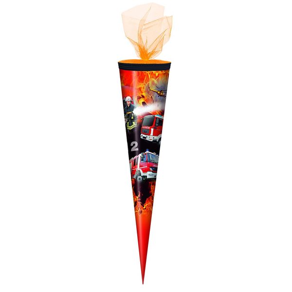 School cone / sugar cone / 50 cm / round / "fire brigade"
