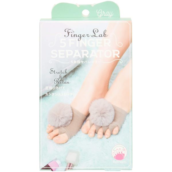 kozitto fingerlab 5 Full Toe Separators Gray