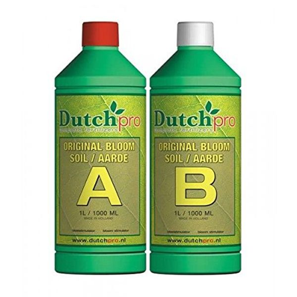 dutch pro original bloom soil a+b 1 litre soft water