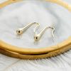 Philip Jones Gold Plated Teardrop Earrings