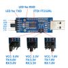 DSD TECH SH-U09C2 USB to TTL Adapter Built-in FTDI FT232RL IC for Debugging and Programming