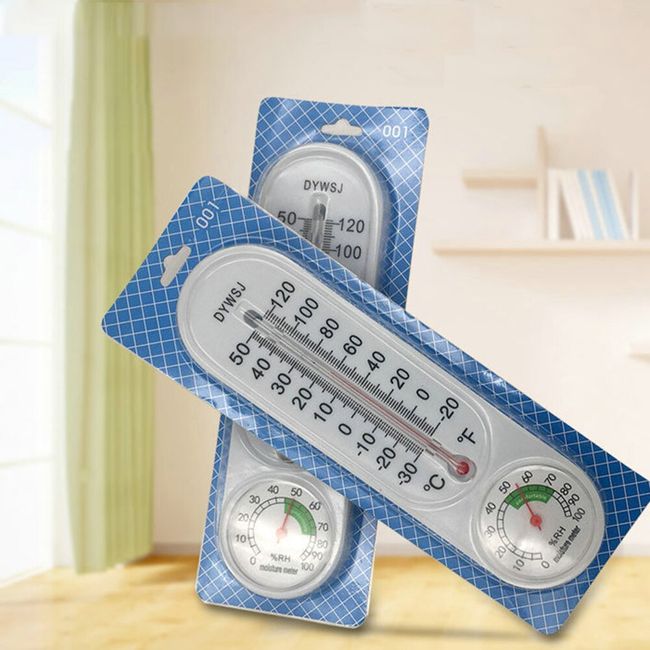 Wall Hanging Thermometer for Indoor Outdoor Home Garden Greenhouse