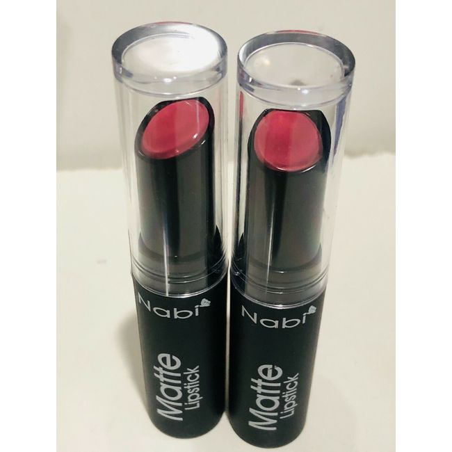 NABI Matte Lipstick MLS02 ROSE  2 PACK