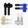 LUTER 4 Pcs Finger Splints, Small Size Finger Support Trigger Finger Splints for Fingers Protection