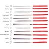 EZE-LAP Square, Coarse Grit Individual Needle File (250)