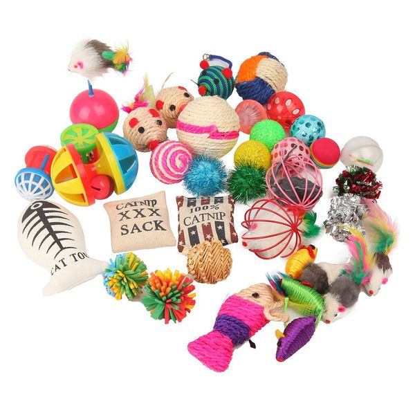 Fashion's Talk Cat Toys Variety Pack for Kitty 20 Pieces