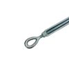 1/2" x 12" Turnbuckle HOOK EYE Pulley Galvanized Drop Forge 1500 Lb Cap. 4 Pcs
