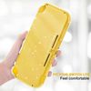 DLseego Protective Case for Switch Lite,Clear Sparkle Full Wrap Protector Cover Case Anti Scratch Shockproof Design Hard PC Shell Compatible with Switch Lite,Transparent Crystal